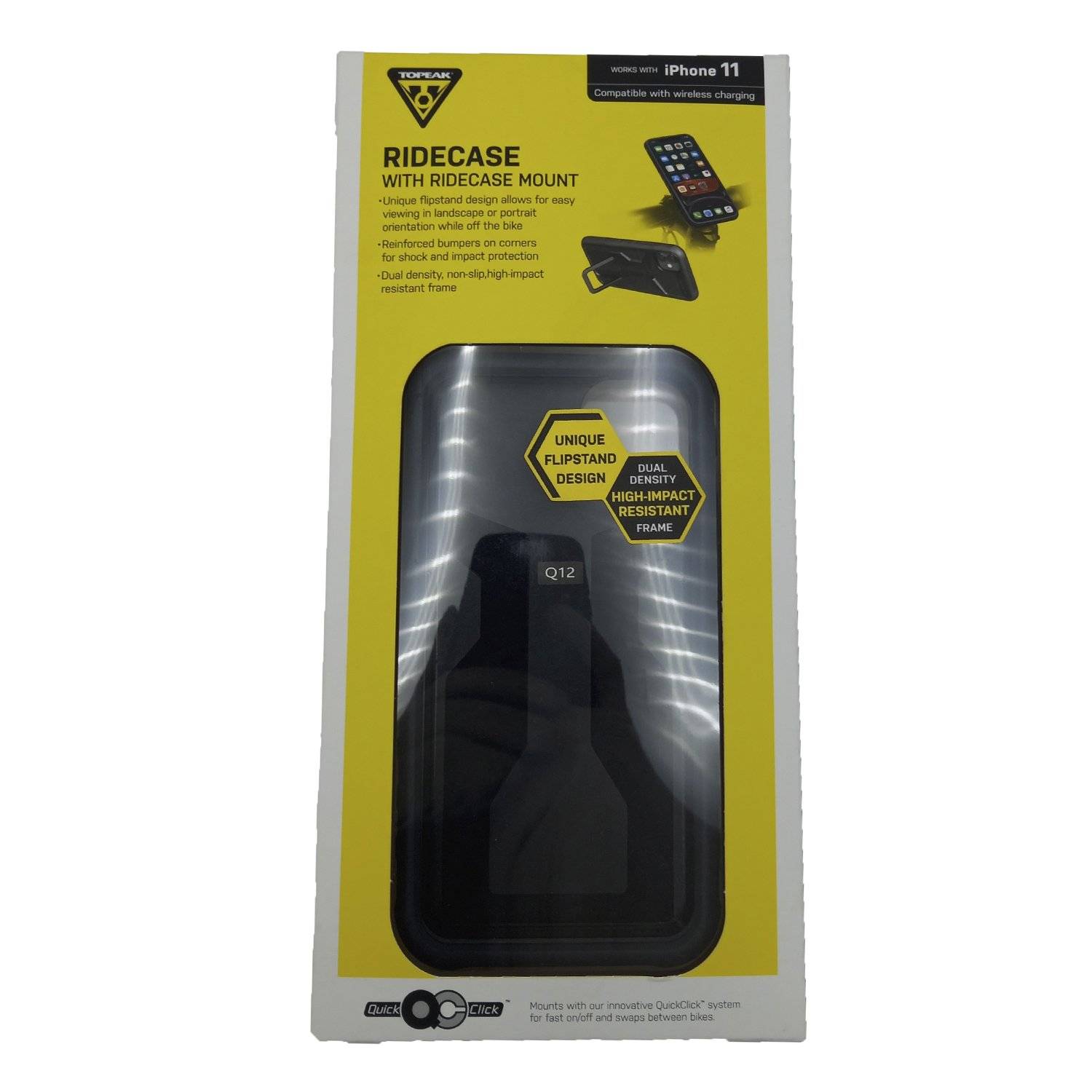 Купить чехол для смартфона topeak ridecase w/ridecase mount works w/iphone  11, с креплением, black/gray, tt9862bg, цена в интернет магазине  Навелосипеде.рф